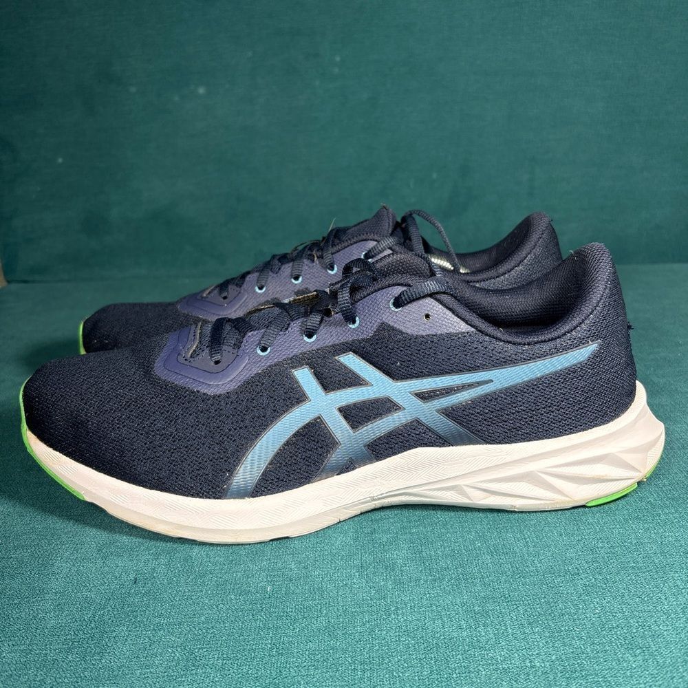 ASICS Running Shoes Men’s Size 14 Blue Athletic Trainers Lightweight Comfort